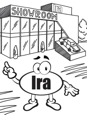Ira in color printable coloring pages ira subaru danvers ma