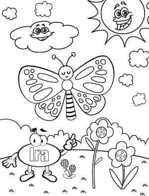 Ira in color printable coloring pages ira subaru danvers ma