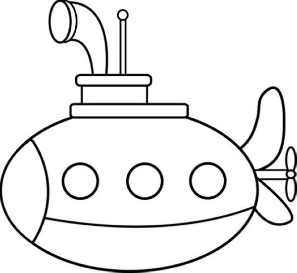 Free submarines coloring pages pdf