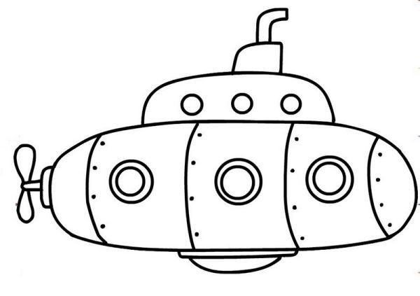 Free submarines coloring pages pdf