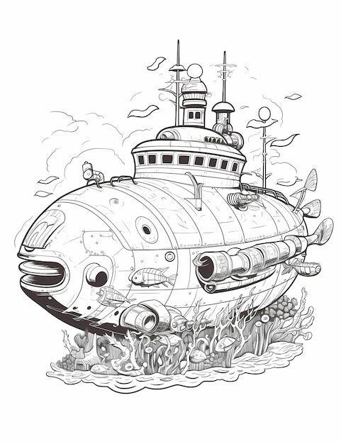 Page big ship coloring pages images
