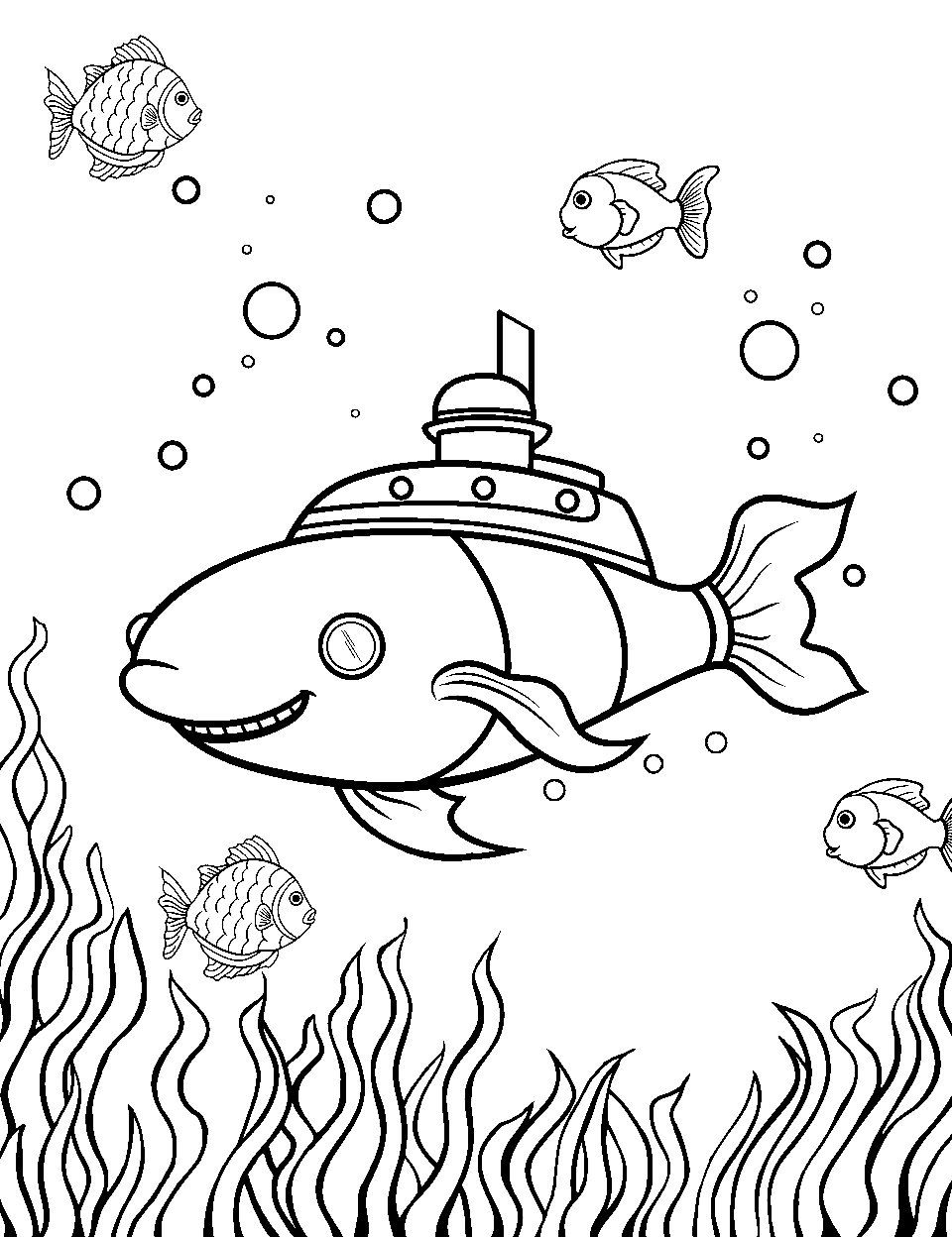 Ocean coloring pages free printable sheets