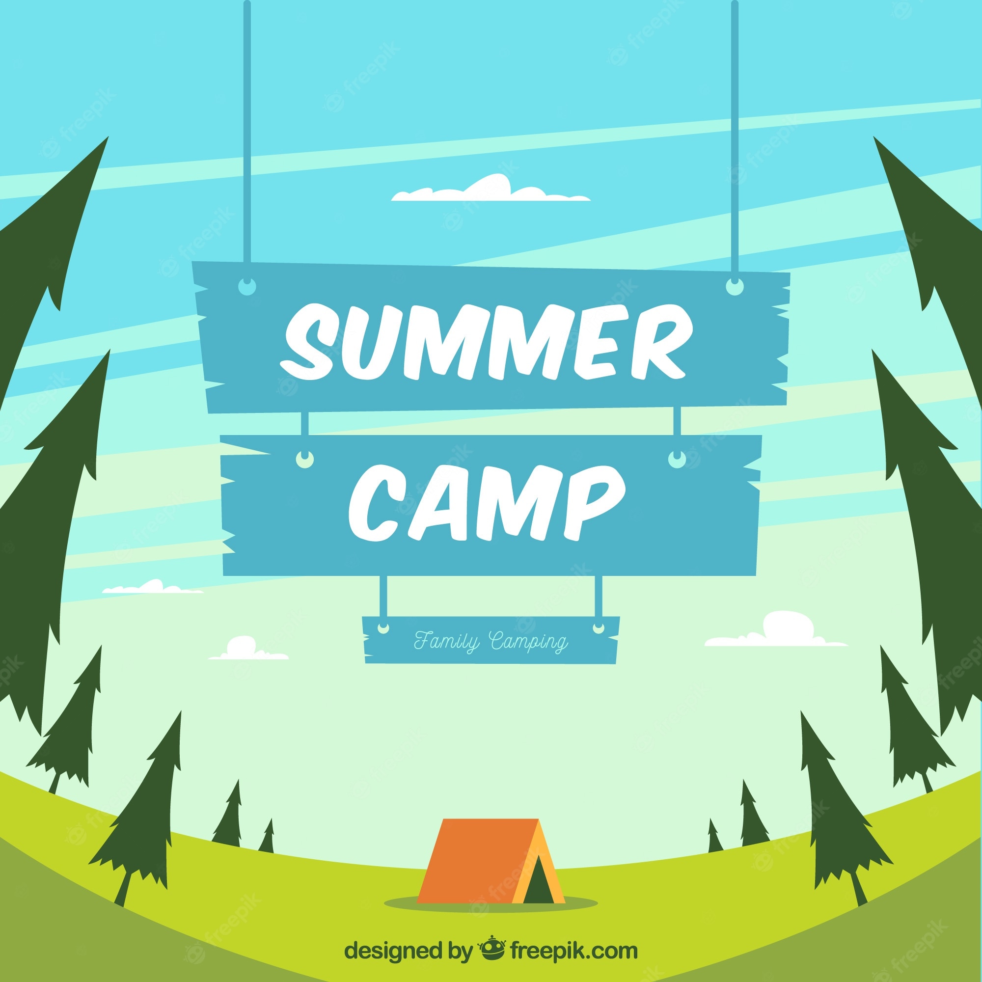 Summer camp background images