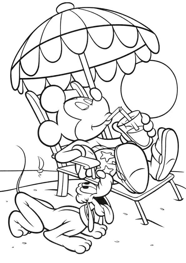Summer coloring pages for kids print them all for free summer coloring pages mickey mouse coloring pages cartoon coloring pages