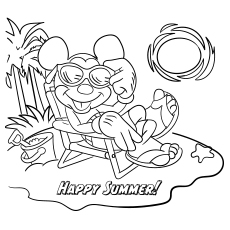 Top free printable mickey mouse coloring pages online