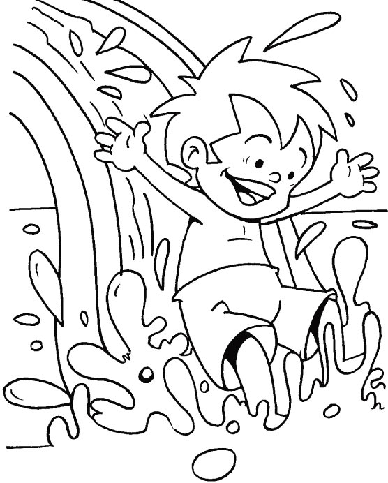 Water park coloring page download free water park coloring page for kids best coloring pages