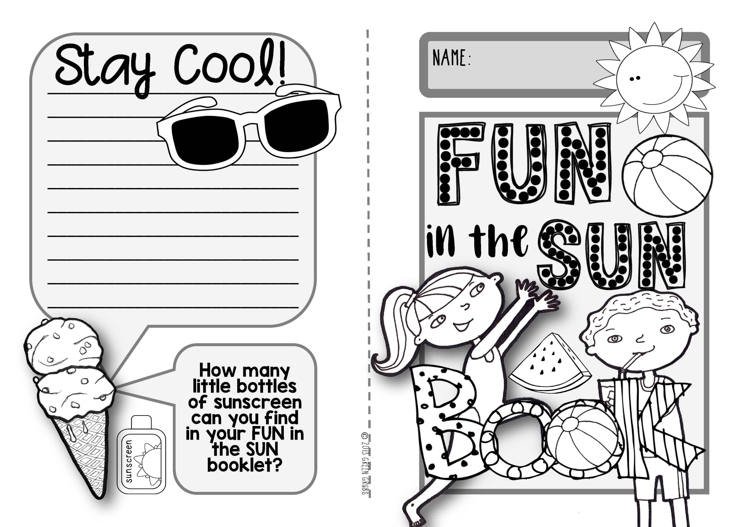 Sun safety â fun and safe in the sun booklet