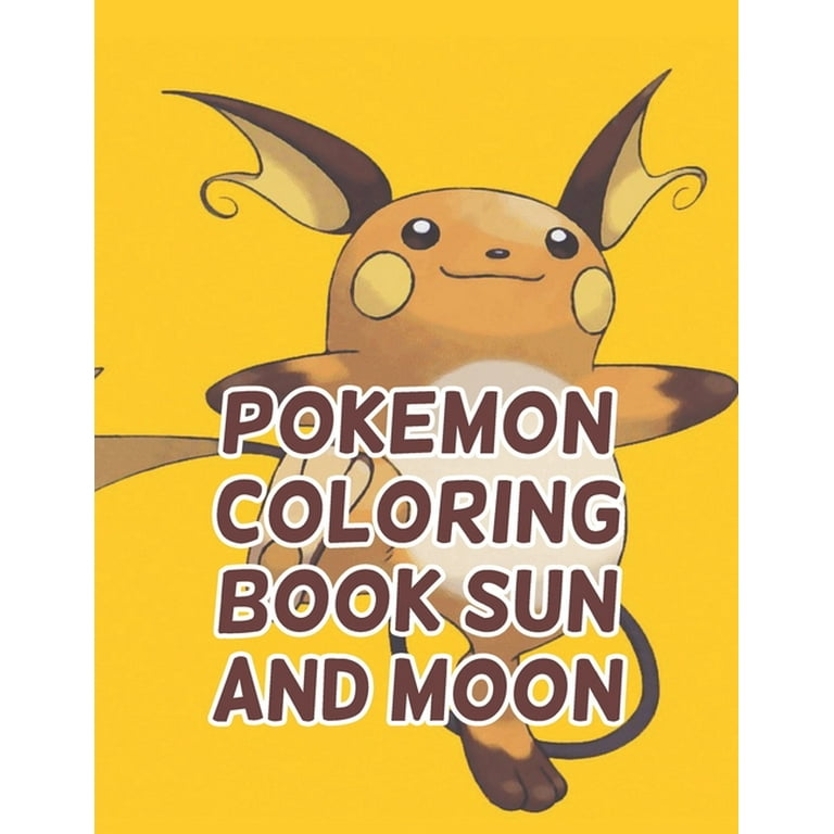 Pokemon coloring book sun and moon pokemon coloring book sun and moon pokemon coloring books for boys ages