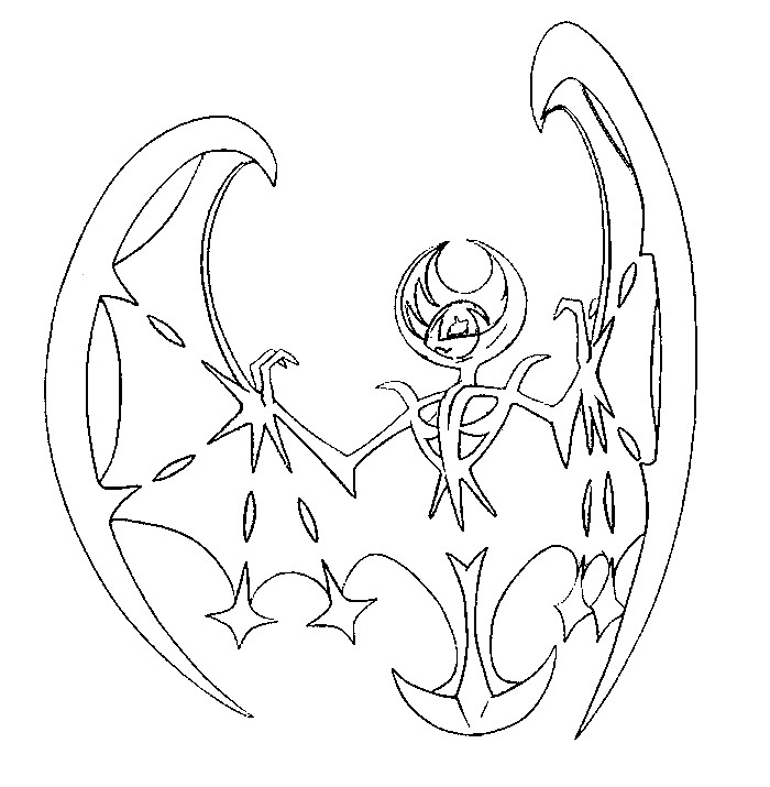 Coloring pages pokãmon sun and moon