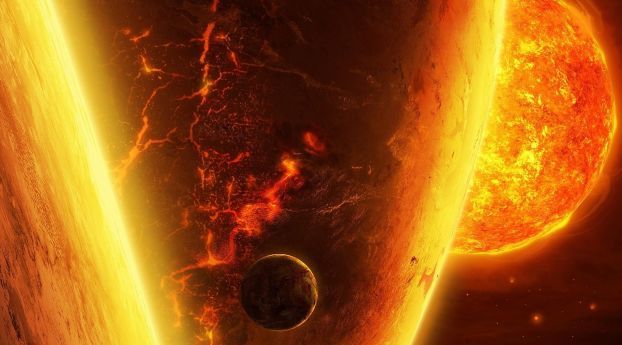 Planet space sun wallpaper hd space k wallpapers images photos and background