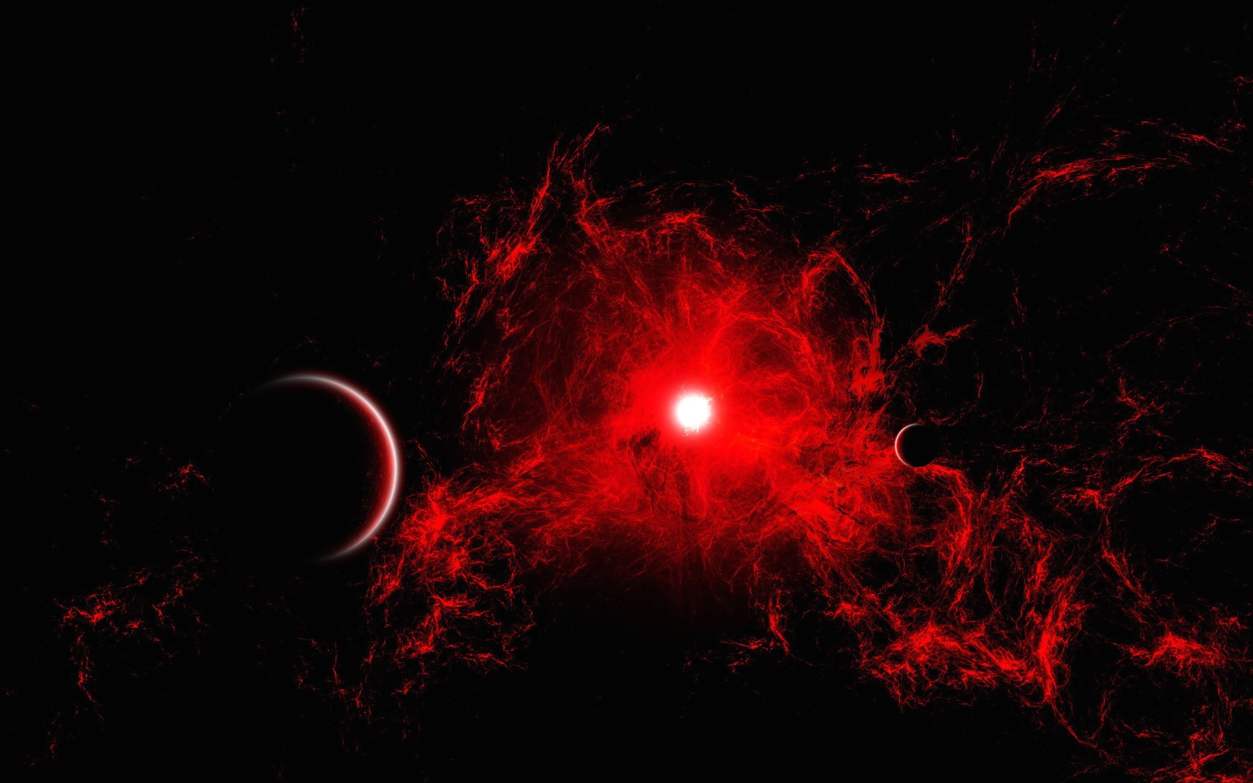 Planet red space sun wallpaper x