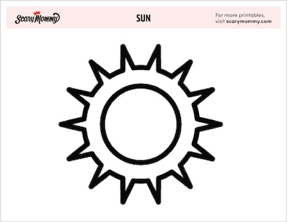 Sun coloring pages that will warm your heart and brighten your childs day