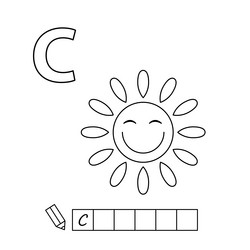 Sun coloring pages vector images over