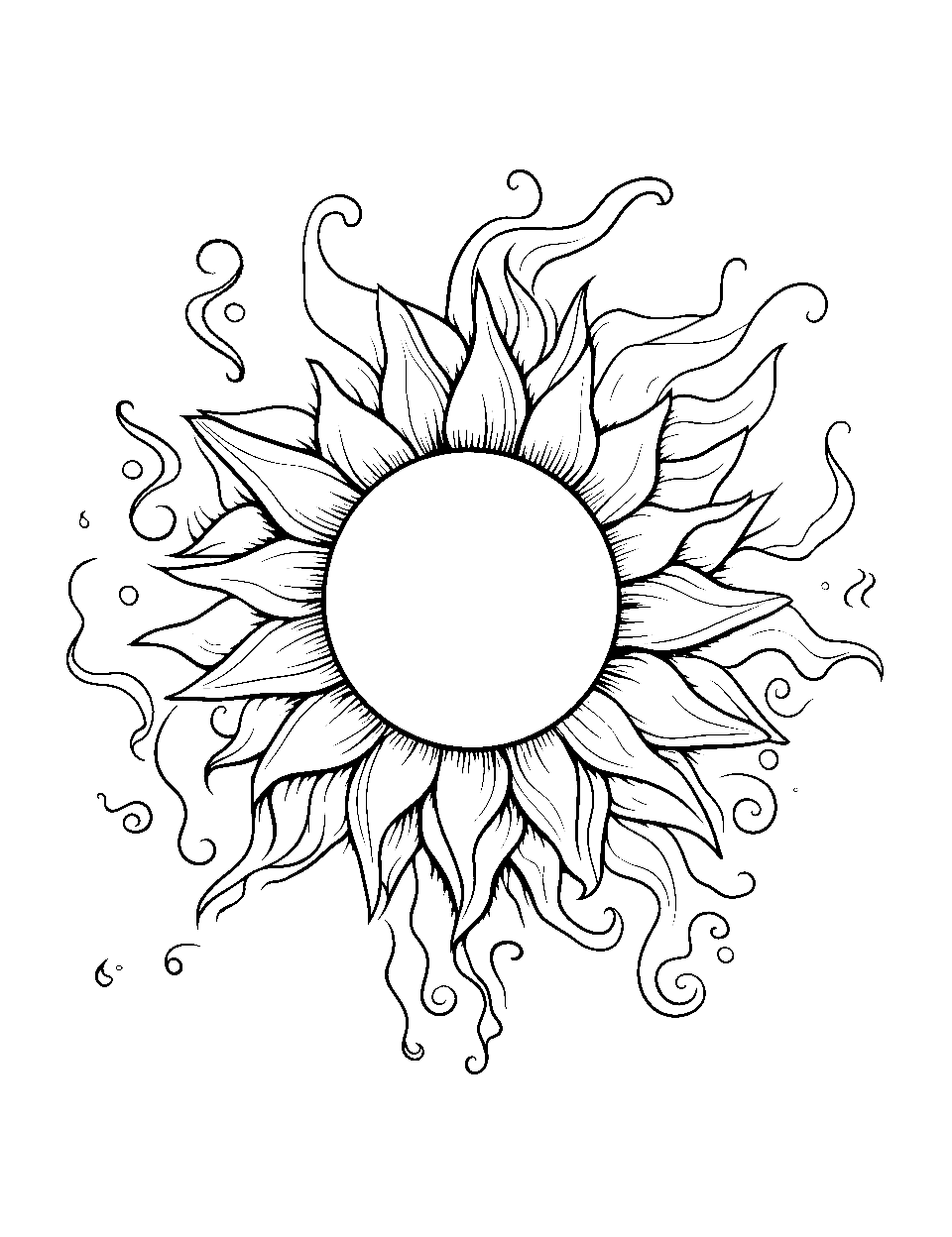 Outer space coloring pages free printable sheets