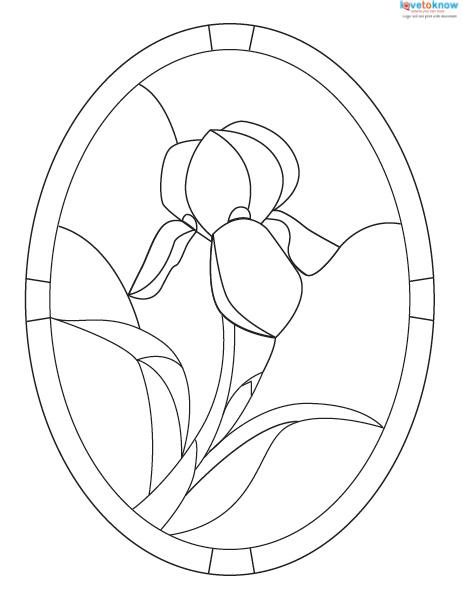 Free stained glass patterns