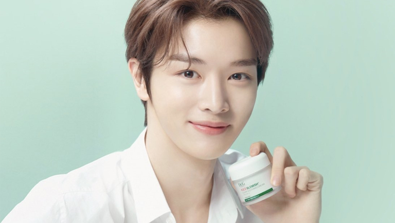 Ncts sungchan shows off his clean and flawless skin as the latest model for skincare brand drg