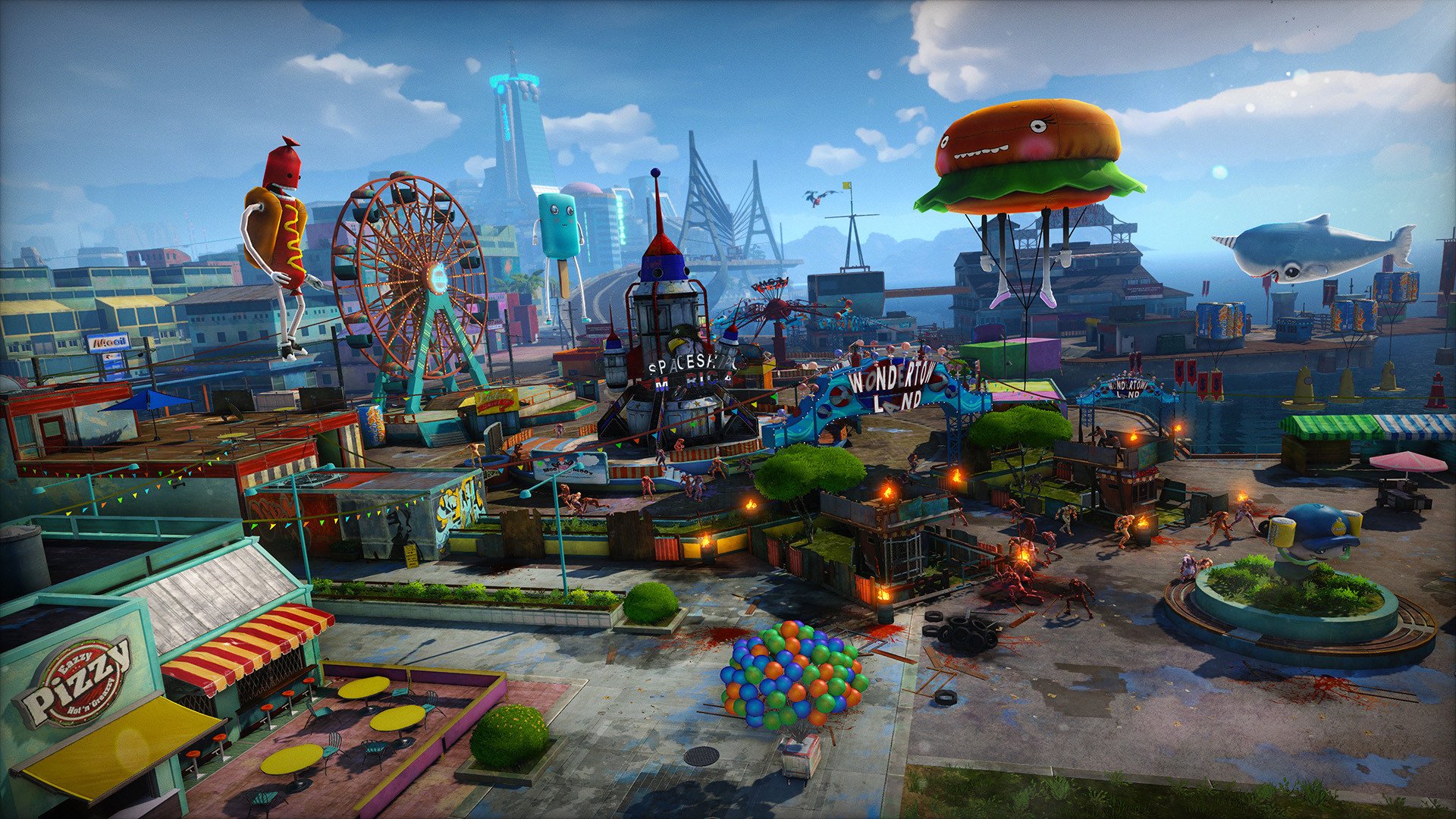 Hd desktop video game sunset overdrive download free picture