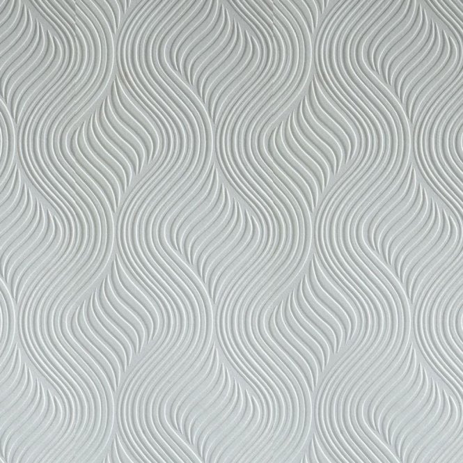 Graham and brown pure white paintable superfres wallpaper