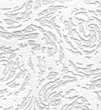 Graham and brown super fres paintables swirl textured white blown vinyl wallpaper