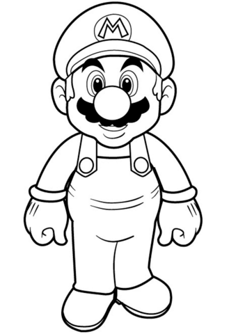 Mario coloring pages free coloring pages