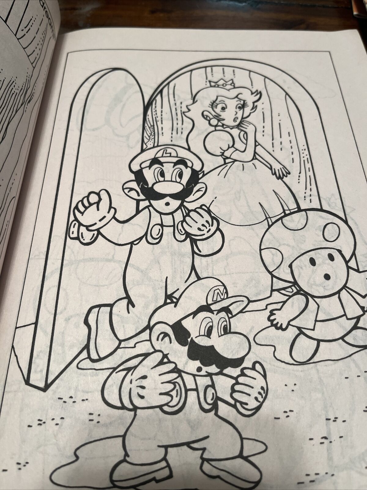 Nintendo super mario bros coloringactivity book pages color