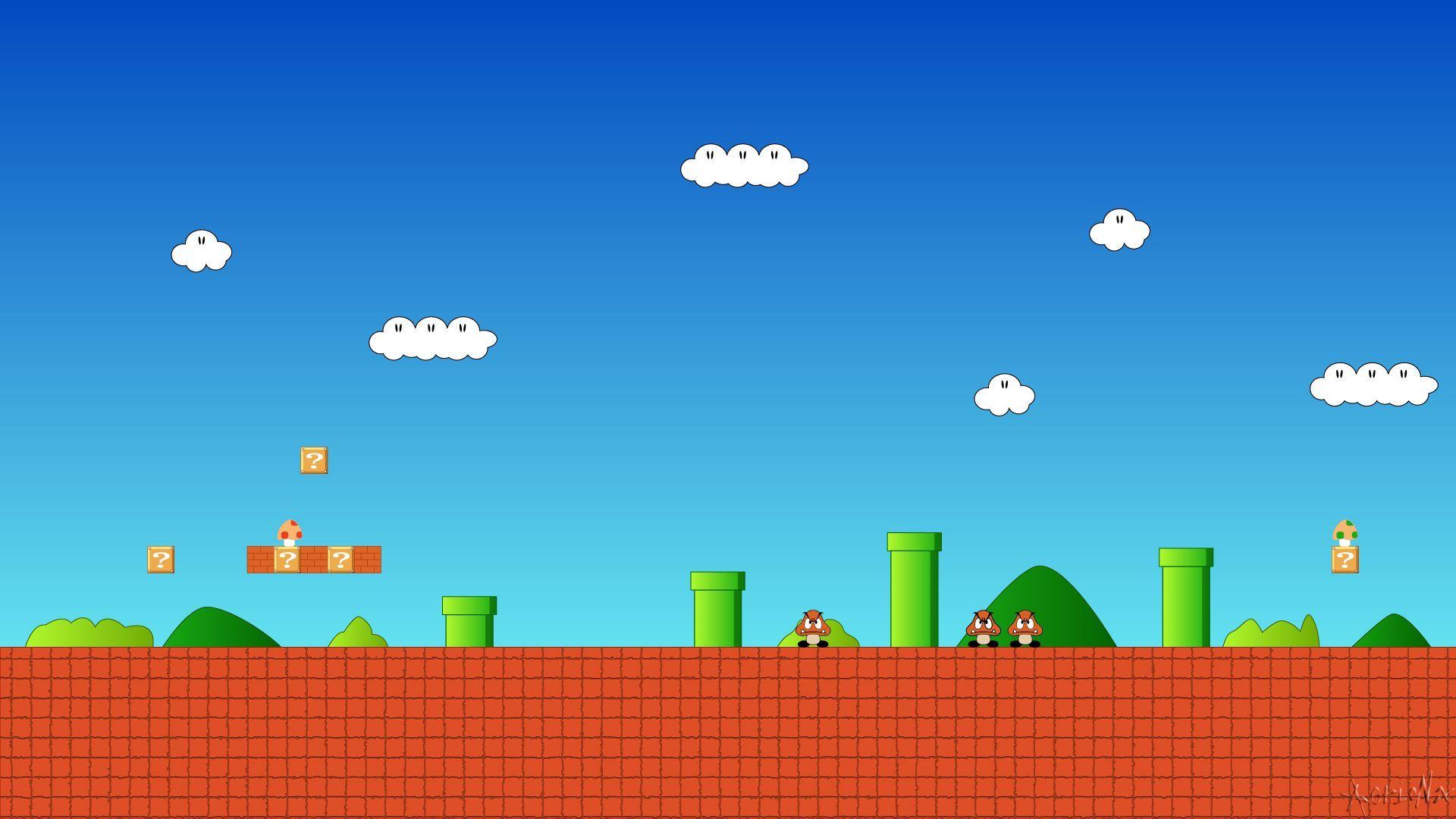 Mario backgrounds