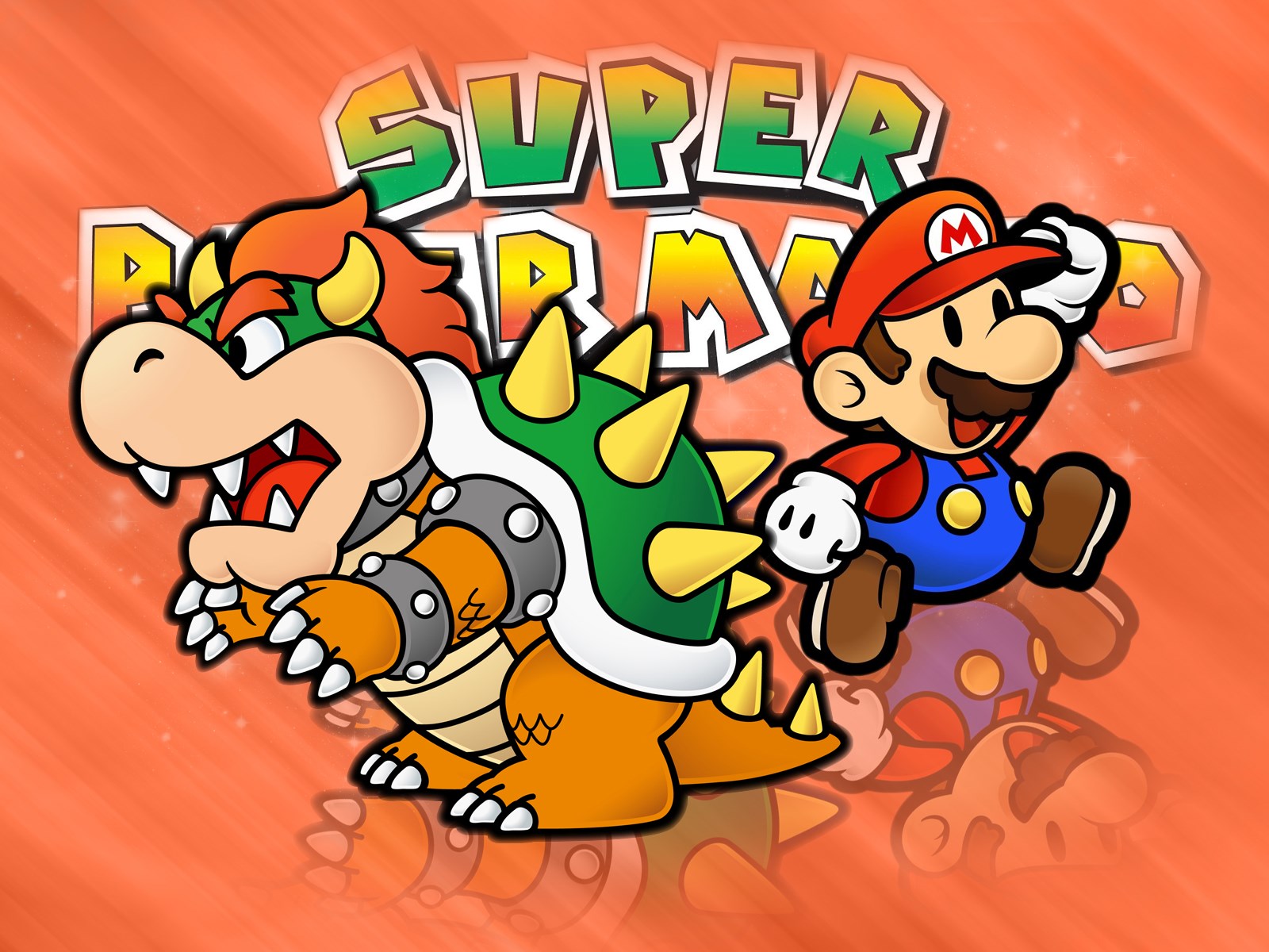 Super paper mario hd wallpapers backgrounds