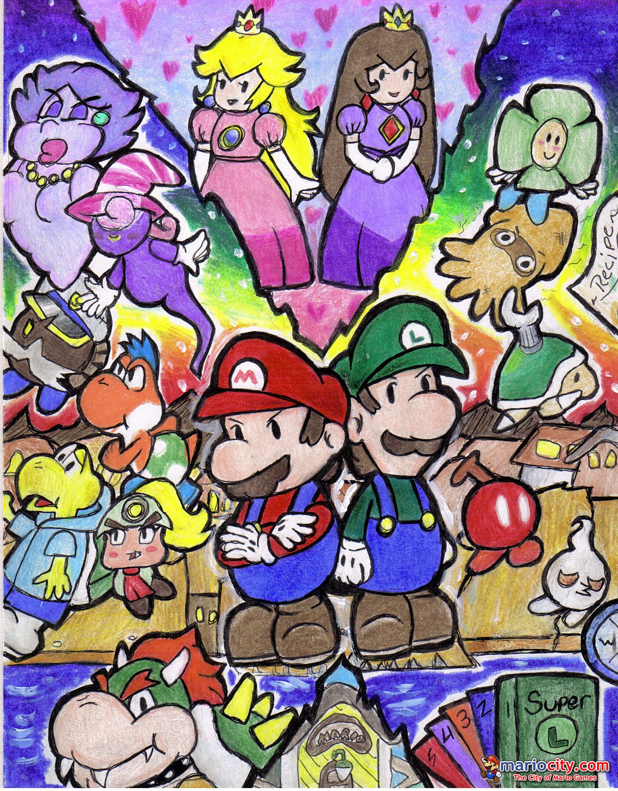 Super paper mario wallpapers group