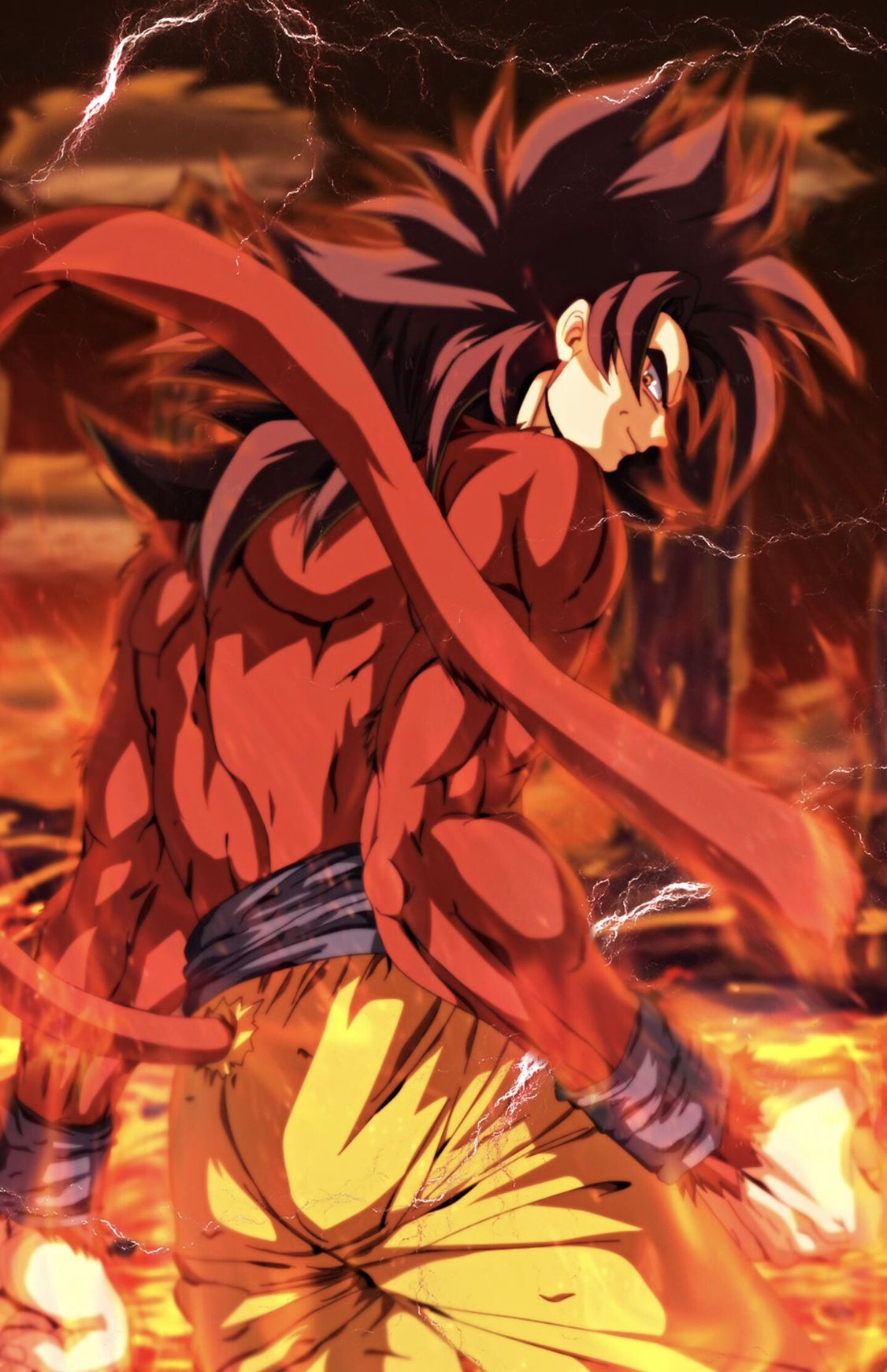 Goku super saiyan gohan mãstico anime dragonball z