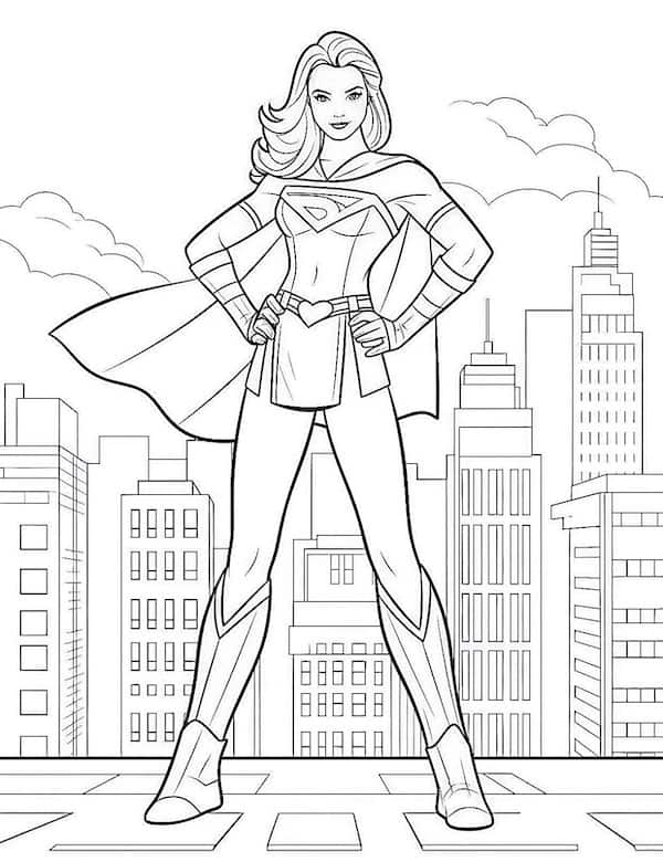Barbie coloring pages for kids and adults