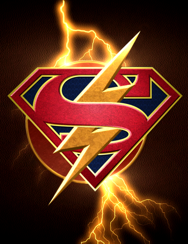 Flash supergirl crossover logo by arkhamnatic on deviantart superman fondos de pantalla fotos de superhãroes flash fondos de pantalla