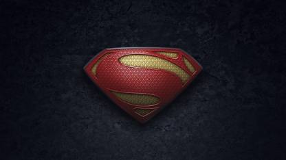 Movie man of steel superman abstract superman logo hd wallpaper background paper print
