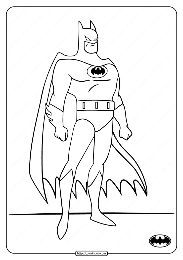Printable dc superhero batman coloring pages batman coloring pages superhero coloring superhero coloring pages