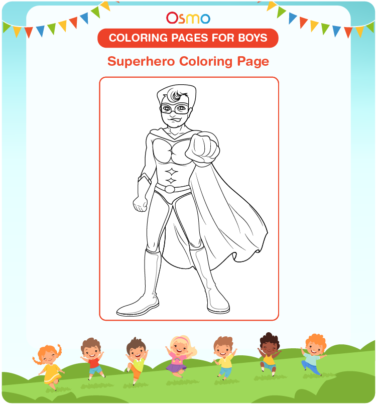 Coloring pages for boys download free printables for kids