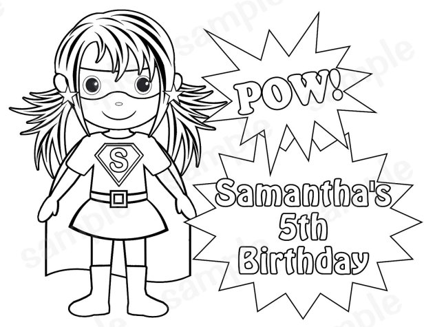 Printable coloring pages for girl superheroes â all superheroes printable pictures to color