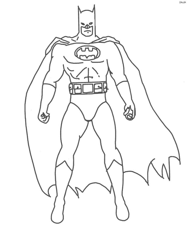 Superheroes â free printable coloring pages