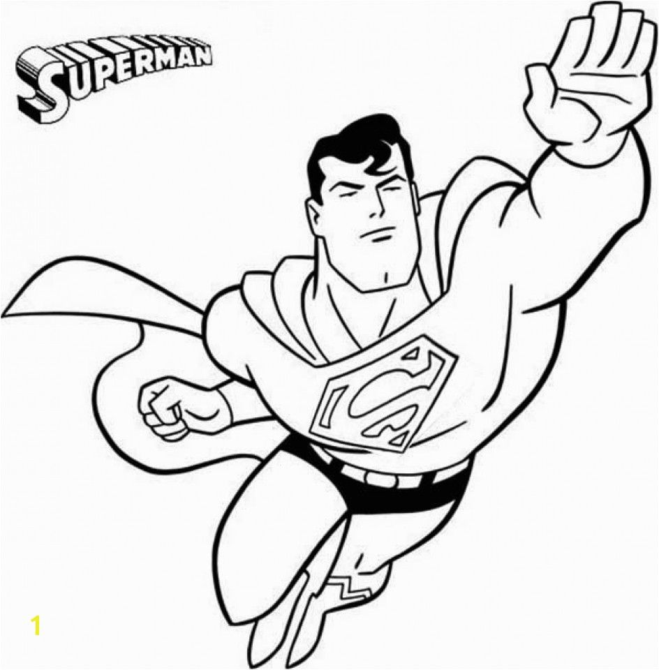 Printable superman coloring pages pdf idea
