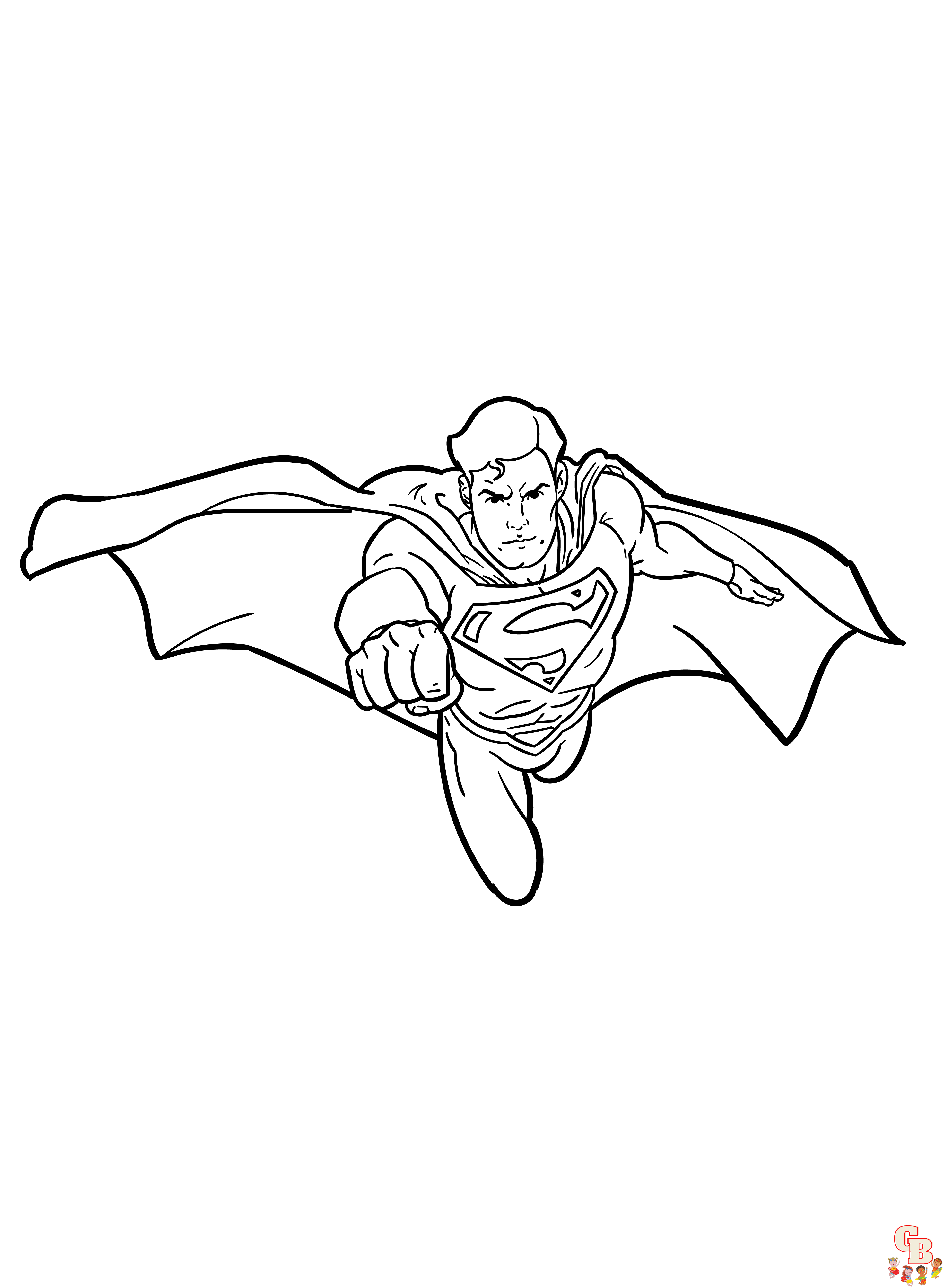 Get creative with free printable superman coloring pages