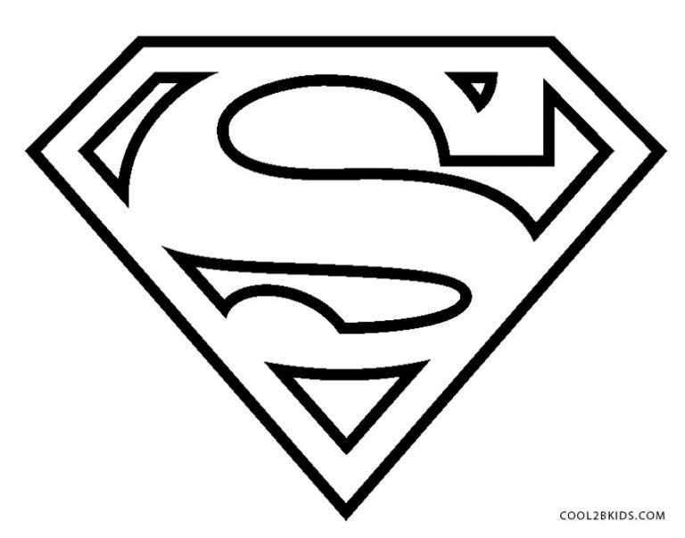 Free printable superman coloring pages for kids superman coloring pages superman logo superman symbol