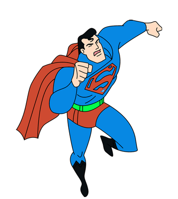 Superman coloring pages for kids to color and print
