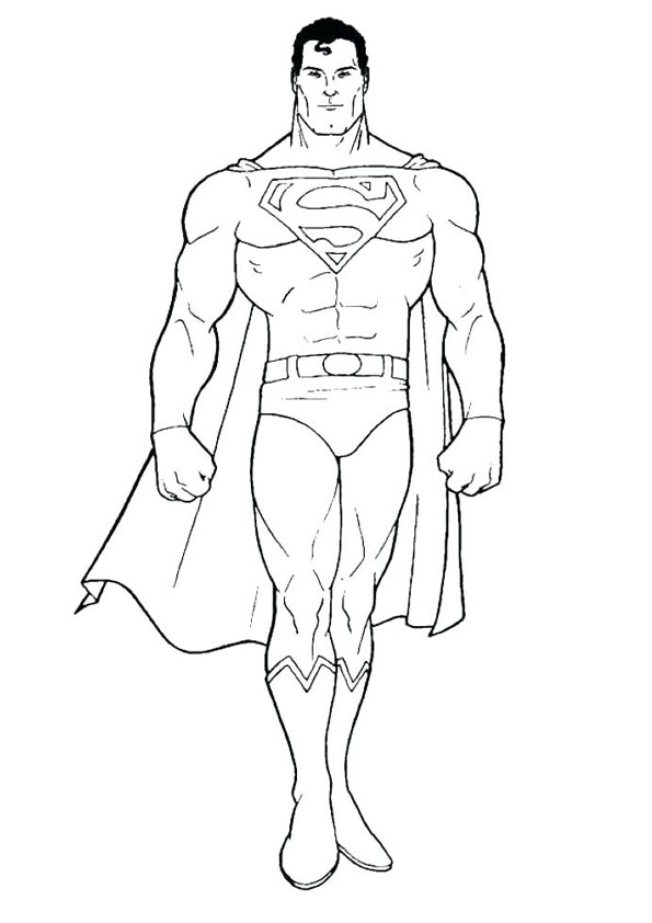 Coloring pages superman coloring pages for kids