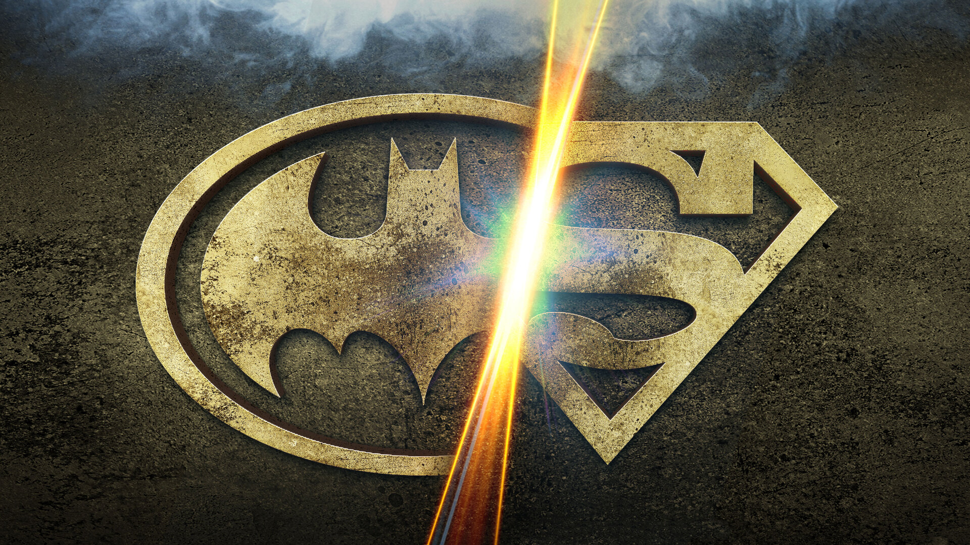X batman and superman logo who will win laptop full hd p hd k wallpapers images backgrounds photos and pictures