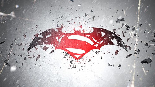 Batman v superman movie logo hd wallpaper