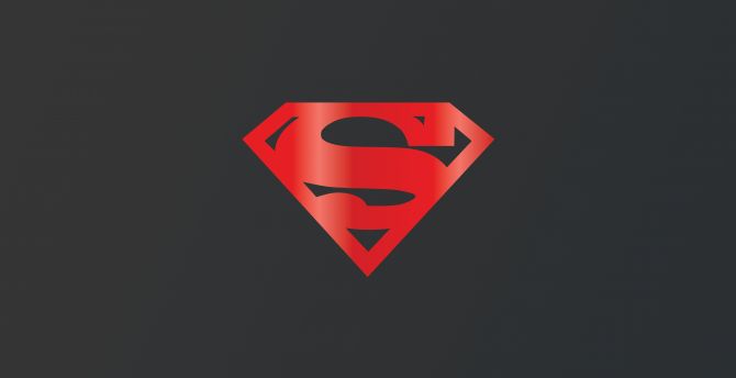 Wallpaper superman logo minimal dc superhero desktop wallpaper hd image picture background b