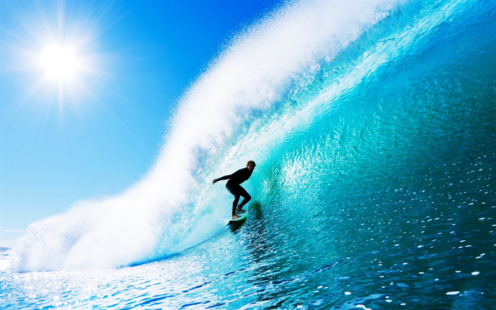 Download wallpapers surfer k ocean waves summer extreme surfing for desktop free pictures for desktop free surfing wallpaper surfing waves