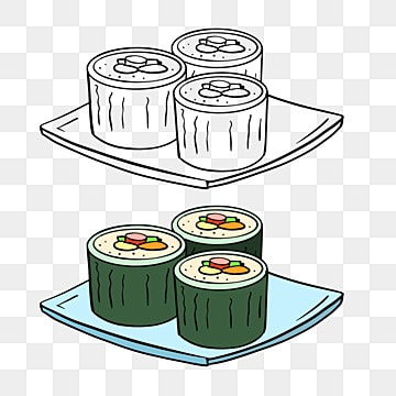 Sushi drawing png transparent images free download vector files