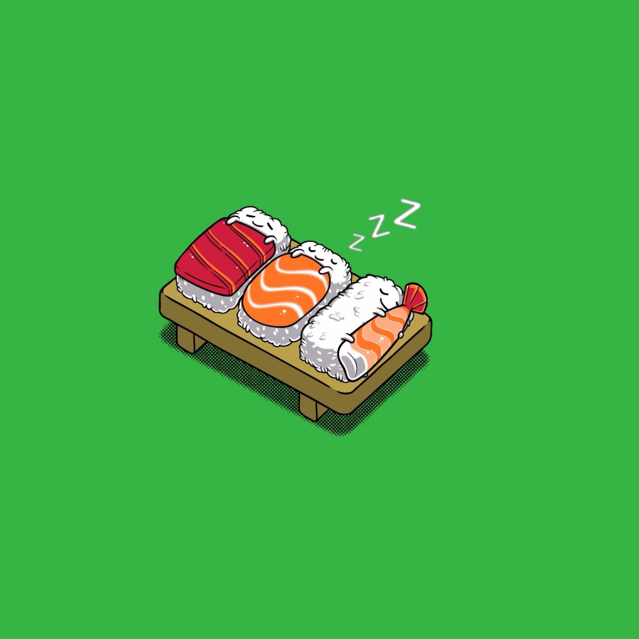 Cute sushi s on