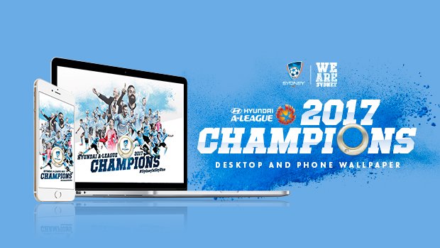 Sydney fc on download your champions wallpapers today and show everyone youre sky blue