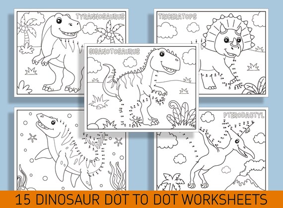Roar into learning with dinosaur dot