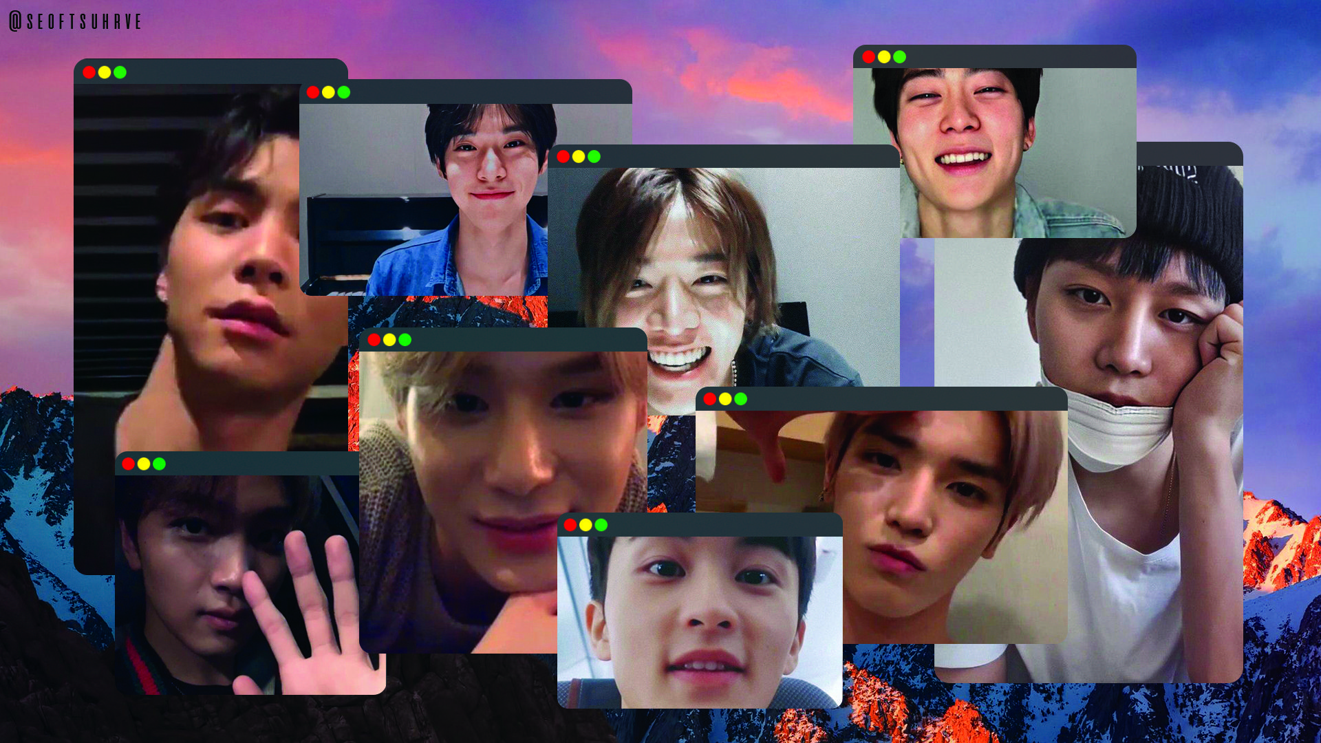 Nct aesthetic pc wallpapers